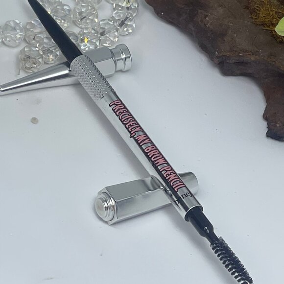 Benefit Precisely My Brow Pencil Ultra Fine Brow Pencil - 5 Warm Black Brown-New - Picture 3 of 5